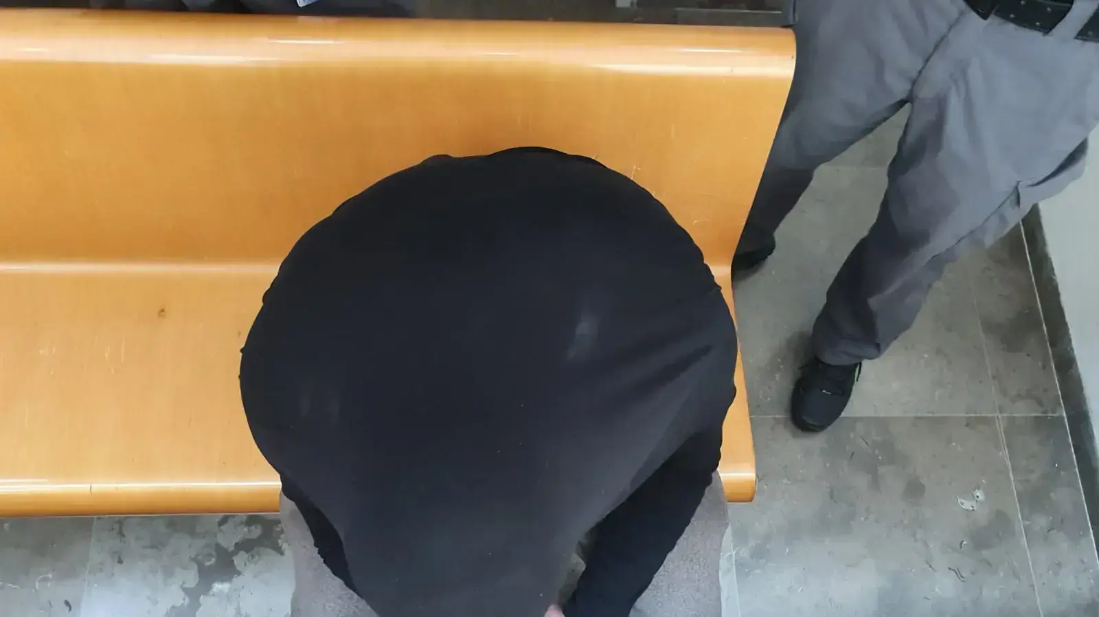 החשוד רותם עזריה בבית המשפט, 1 ביולי 2021 החשוד רותם עזריה בבית המשפט, 1 ביולי 2021