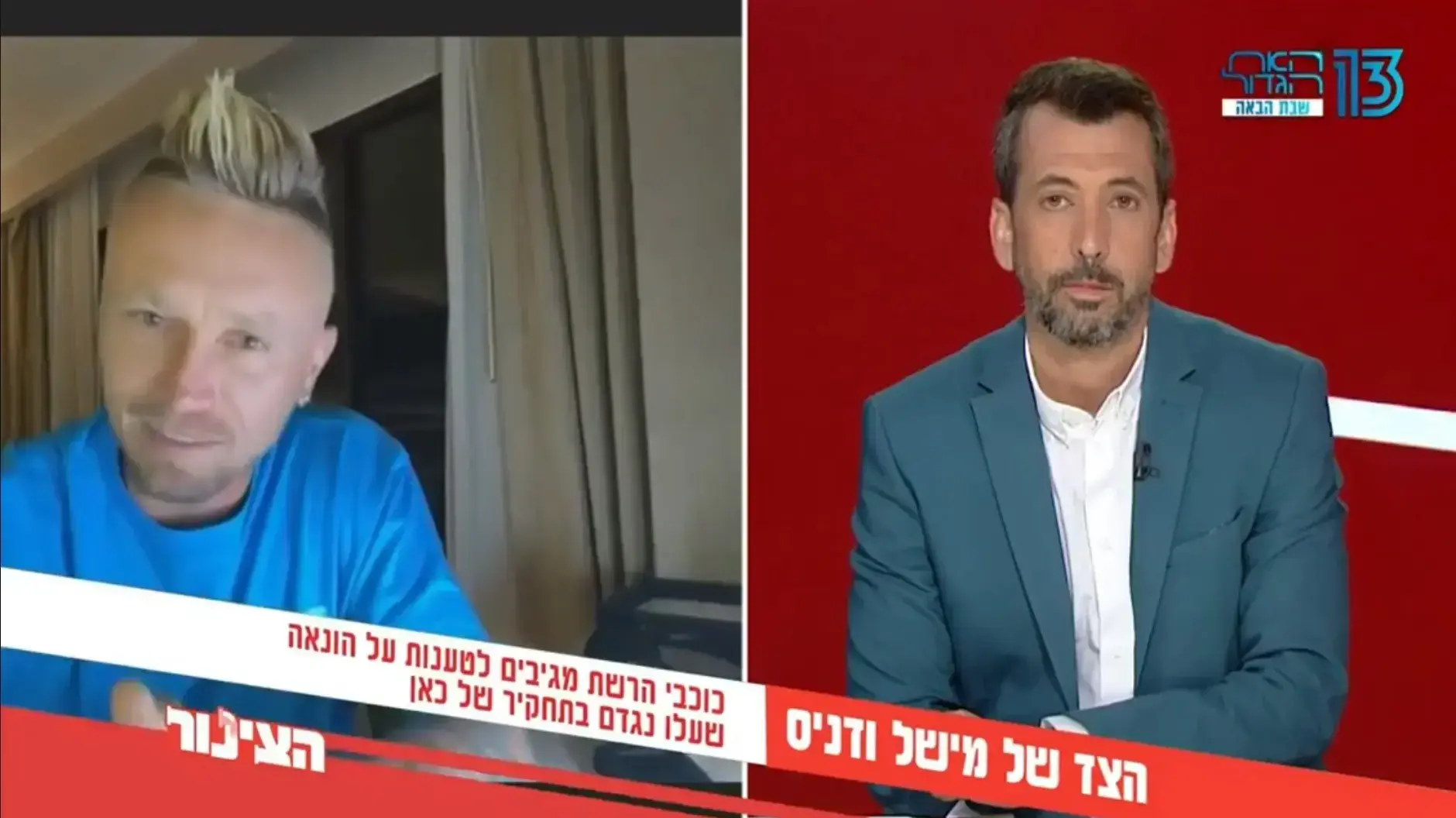 הצינור - ריאיון עם דניס ומישל הצינור - ריאיון עם דניס ומישל