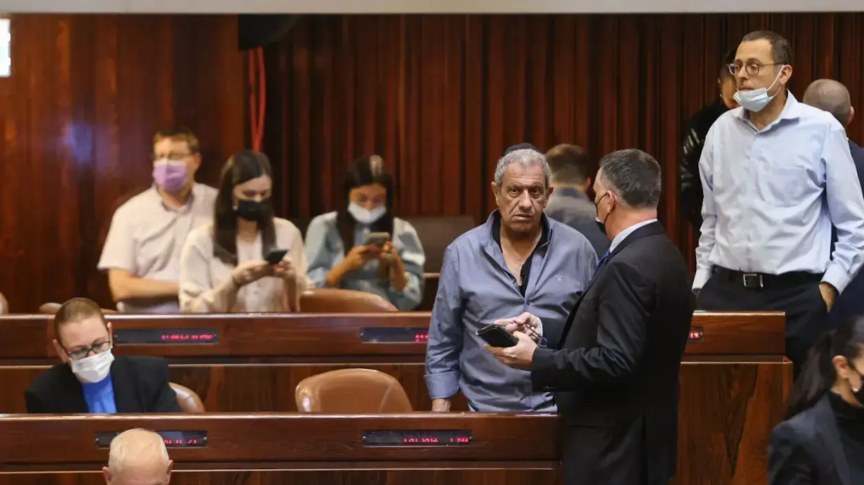 מליאת הכנסת. 6 ביולי 2021 מליאת הכנסת. 6 ביולי 2021