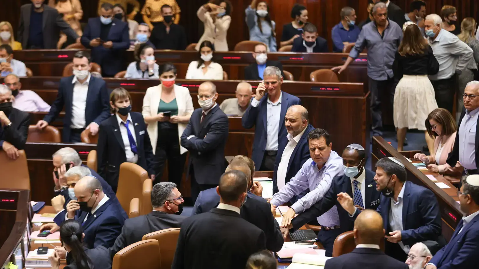 מליאת הכנסת. 6 ביולי 2021