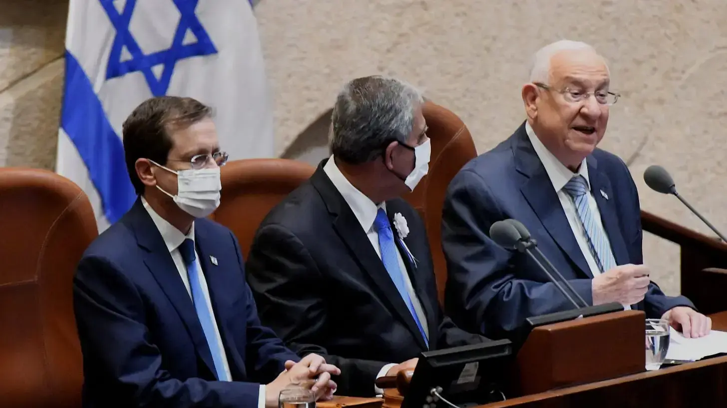 טקס השבעת נשיא המדינה יצחק הרצוג בכנסת 7 ביוני 2021 טקס השבעת נשיא המדינה יצחק הרצוג בכנסת 7 ביוני 2021