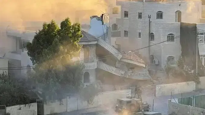 הריסת בית המחבל שרצח את יהודה גואטה, תורמוס עיא, 8 ביולי 2021 הריסת בית המחבל שרצח את יהודה גואטה, תורמוס עיא, 8 ביולי 2021