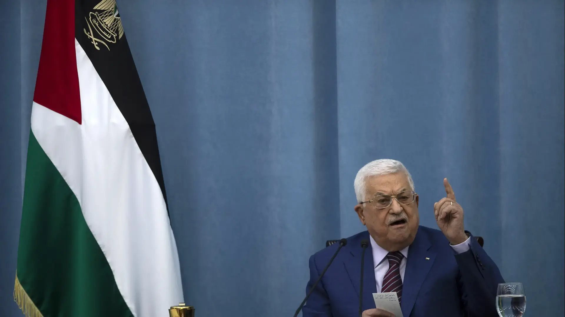 יו"ר הרשות הפלסטינית מחמוד עבאס, 12 במאי 2021 יו"ר הרשות הפלסטינית מחמוד עבאס, 12 במאי 2021