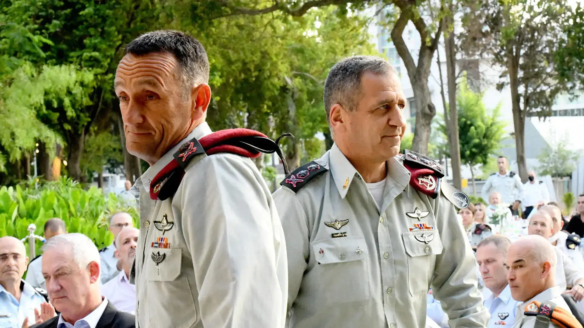 הרצי הלוי והרמטכ"ל אביב כוכבי בטקס חילופי סגן רמטכ"ל, מחנה רבין, תל אביב, 11 ביולי 2021 הרצי הלוי והרמטכ"ל אביב כוכבי בטקס חילופי סגן רמטכ"ל, מחנה רבין, תל אביב, 11 ביולי 2021
