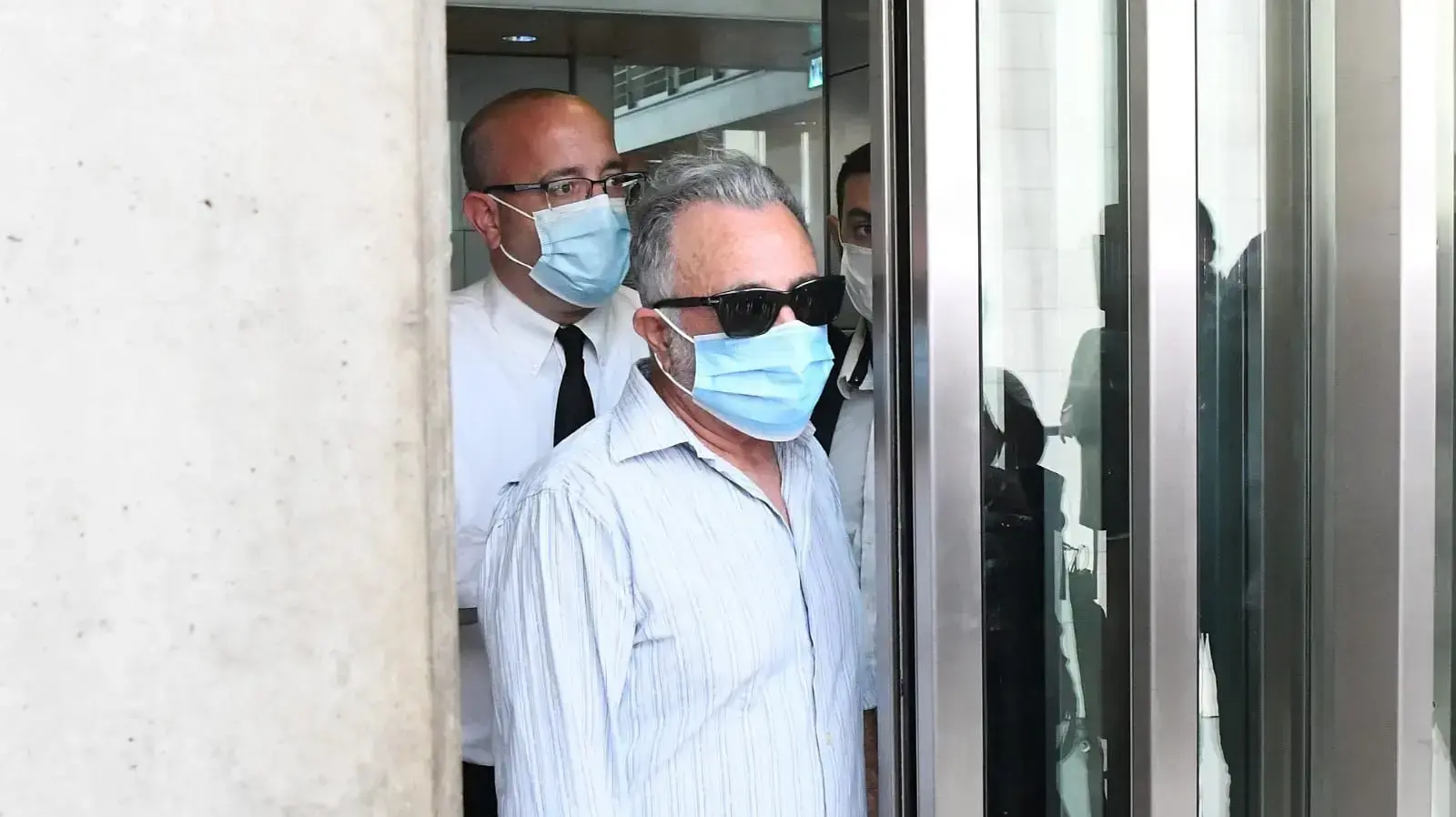 גז"ד משה איבגי, נאשם בגין מעשה מגונה והטרדה מינית, בימ"ש השלום חיפה, 12 ביולי 2021 גז"ד משה איבגי, נאשם בגין מעשה מגונה והטרדה מינית, בימ"ש השלום חיפה, 12 ביולי 2021