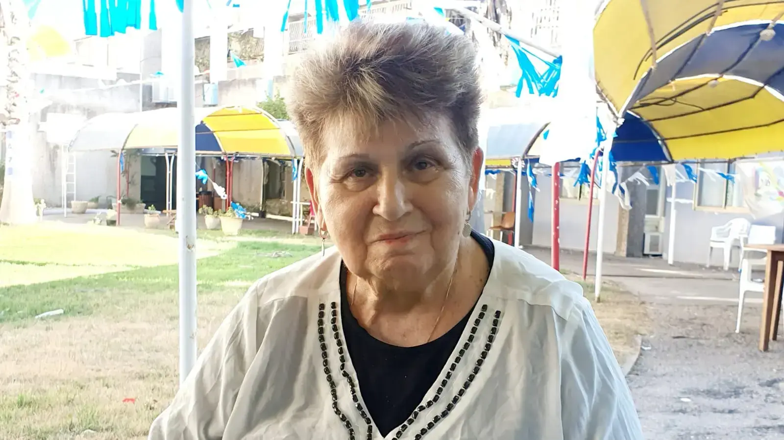 אורה ויידנפלד בת 83 דיירת בבית האבות בצפת. 13 ביולי 2021 אורה ויידנפלד בת 83 דיירת בבית האבות בצפת. 13 ביולי 2021