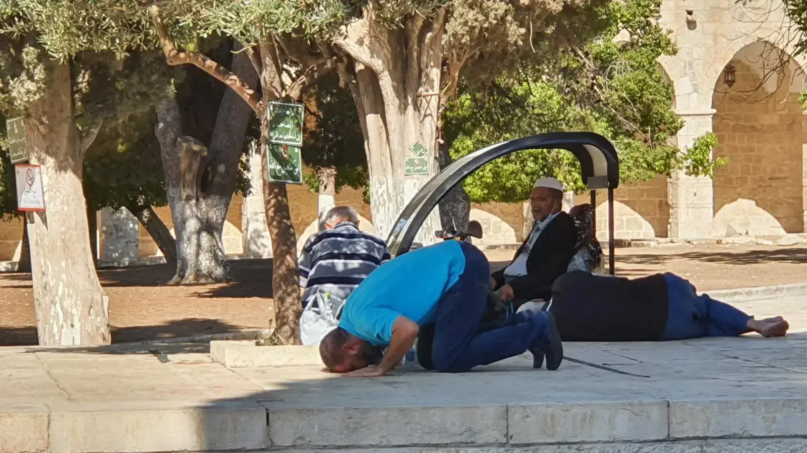 רחבת הר הבית, תשעה באב, 18 ביולי 2021 רחבת הר הבית, תשעה באב, 18 ביולי 2021