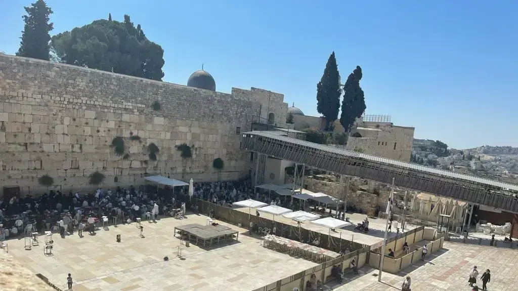 רחבת הר הבית, תשעה באב, 18 ביולי 2021 רחבת הר הבית, תשעה באב, 18 ביולי 2021