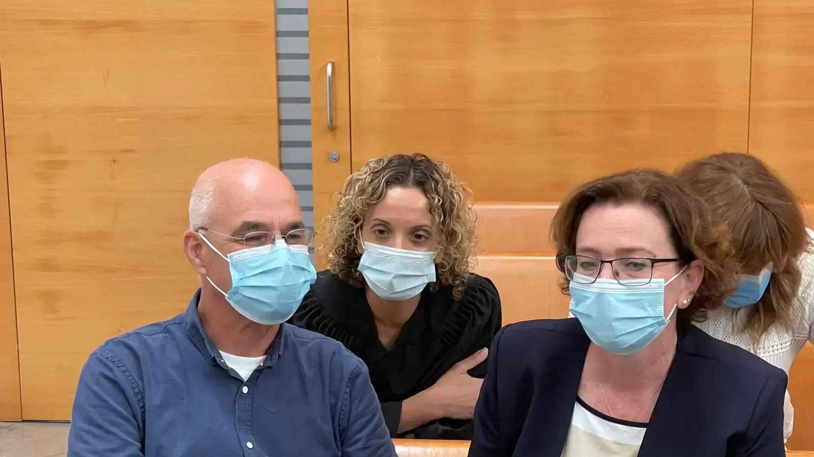 דיון קואליציית השינוי נגד ראשת עיריית חיפה, עינת קליש רותם. בימ"ש המחוזי, חיפה, 18 ביולי 2021 דיון קואליציית השינוי נגד ראשת עיריית חיפה, עינת קליש רותם. בימ"ש המחוזי, חיפה, 18 ביולי 2021
