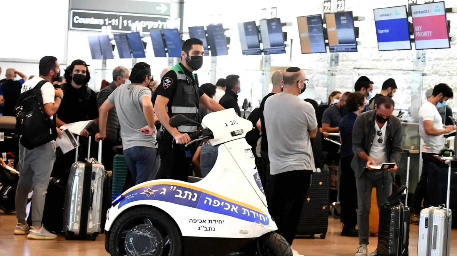 עומסים בנתב"ג 18 ביולי 2021 עומסים בנתב"ג 18 ביולי 2021