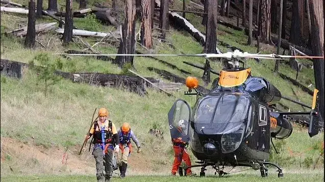 צוות החילוץ שיצא לחפש אחר הארי ברלי צוות החילוץ שיצא לחפש אחר הארי ברלי
