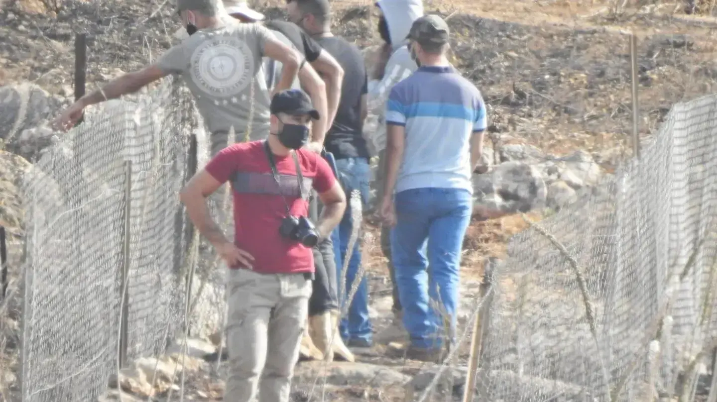 פעילי חיזבאללה סמוך לגדר פעילי חיזבאללה סמוך לגדר
