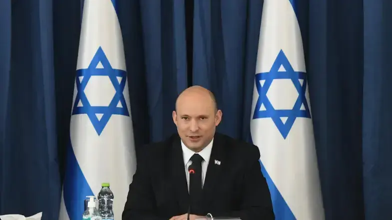 ראש הממשלה, נפתלי בנט בפתח ישיבת הממשלה במשרד החוץ 25 ביולי 2021 ראש הממשלה, נפתלי בנט בפתח ישיבת הממשלה במשרד החוץ 25 ביולי 2021