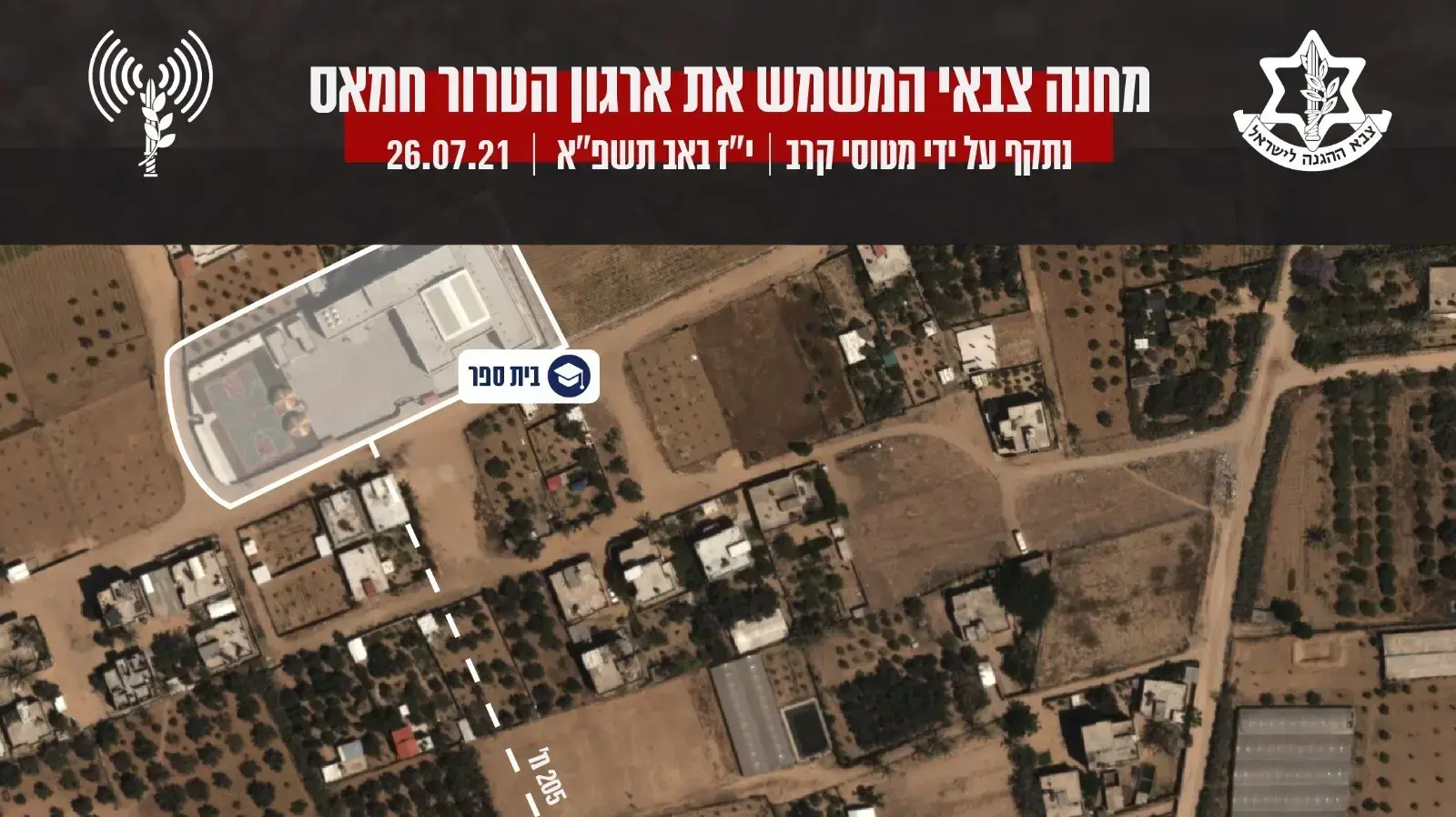 תקיפת צה"ל ברצועת עזה, 26 ביולי 2021 תקיפת צה"ל ברצועת עזה, 26 ביולי 2021