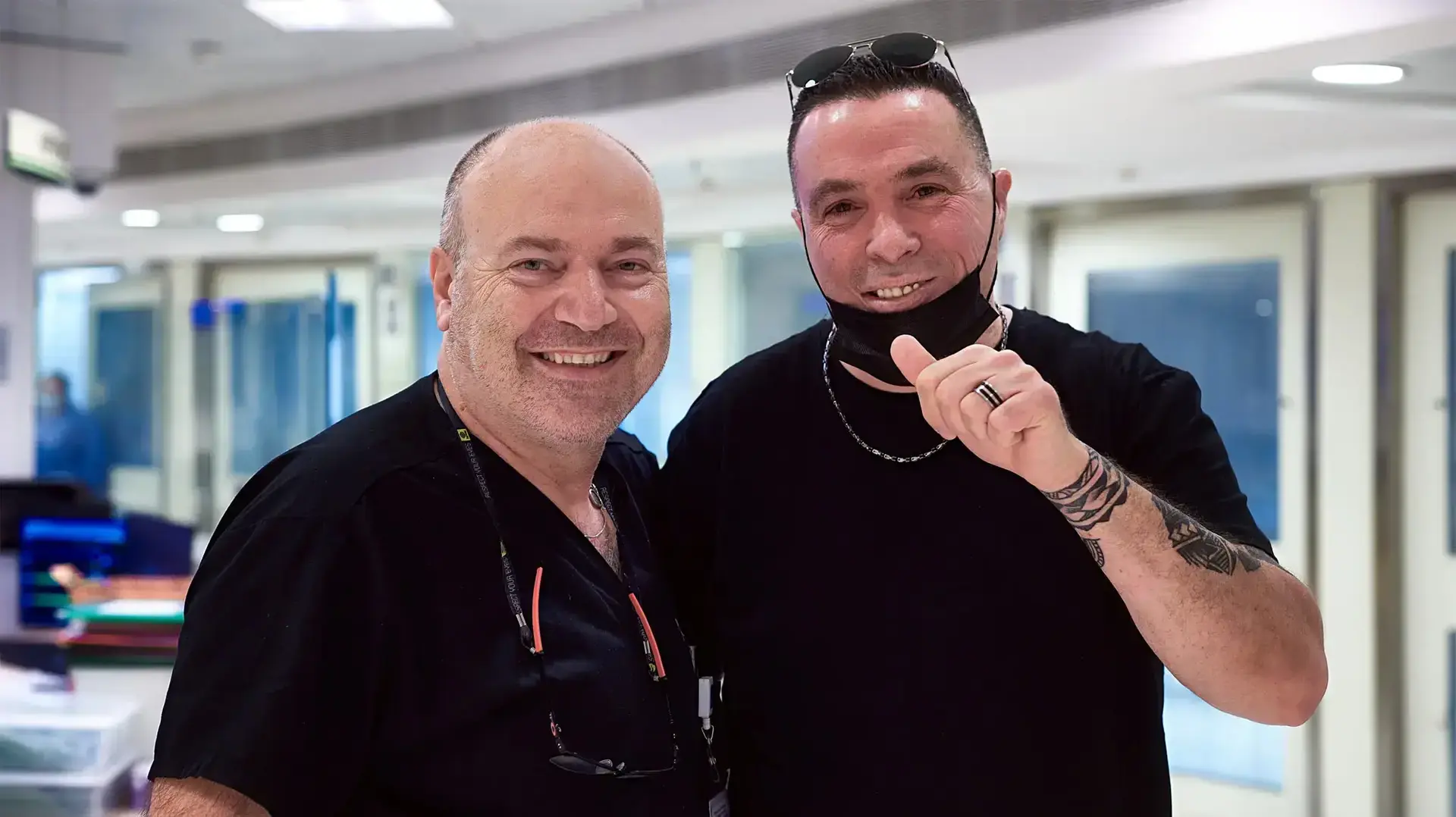 אייל סאסי ופרופ' יוסי חייק אייל סאסי ופרופ' יוסי חייק