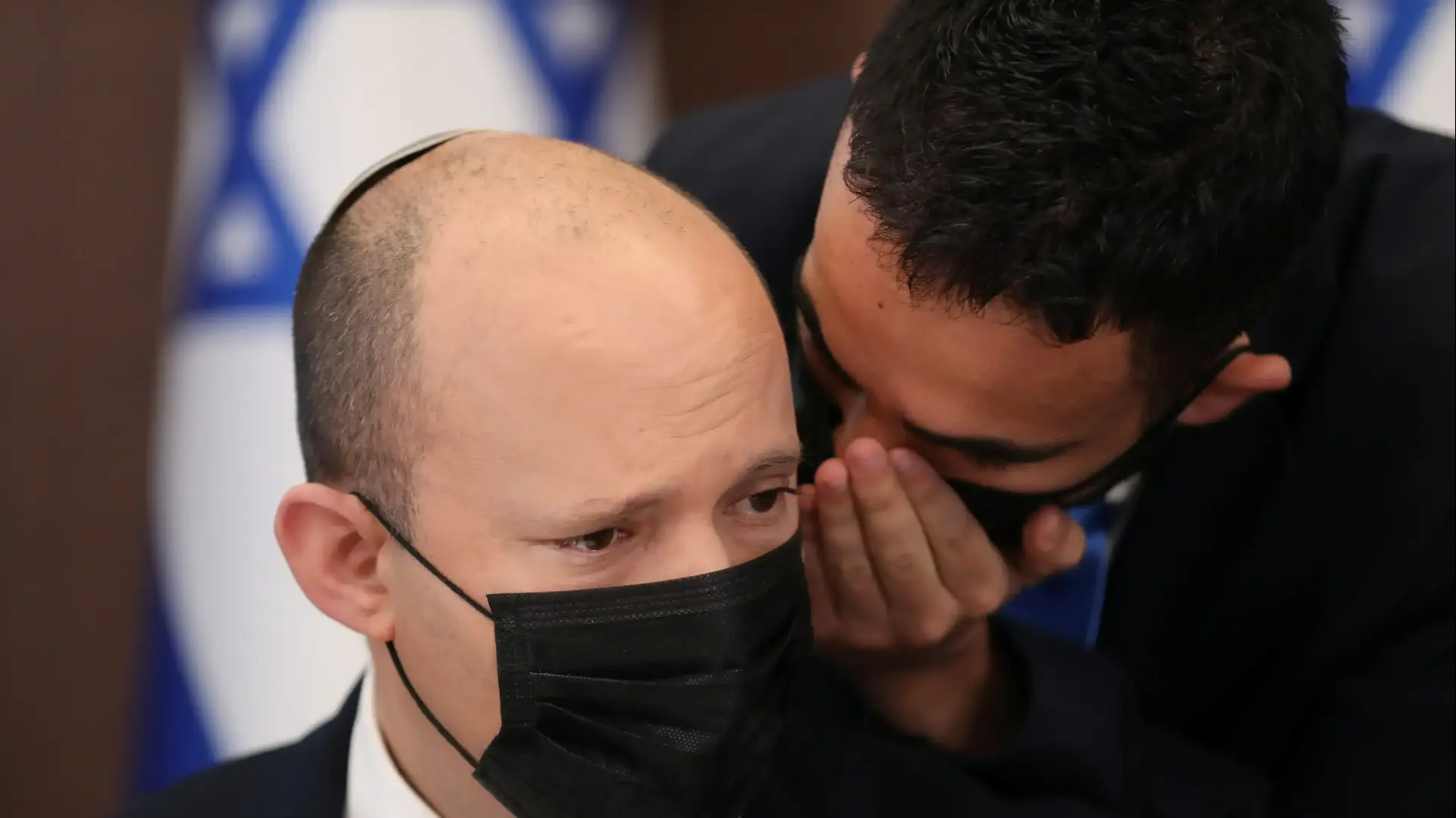 נפתלי בנט בפתח ישיבת הממשלה 1 באוגוסט 2021 