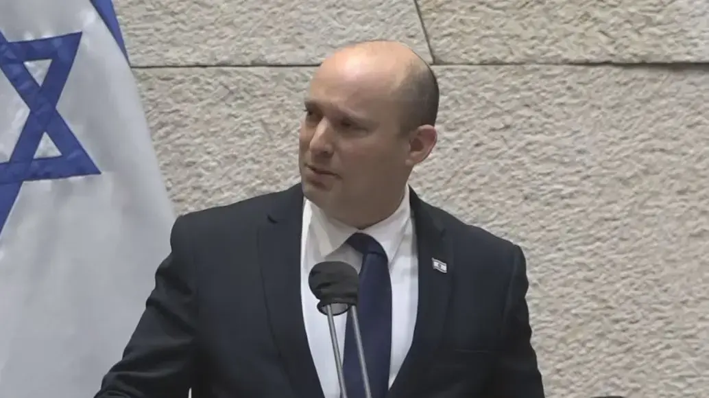ראש הממשלה נפתלי בנט בדיון 40 חתימות במליאת הכנסת, 2 באוגוסט 2021 ראש הממשלה נפתלי בנט בדיון 40 חתימות במליאת הכנסת, 2 באוגוסט 2021