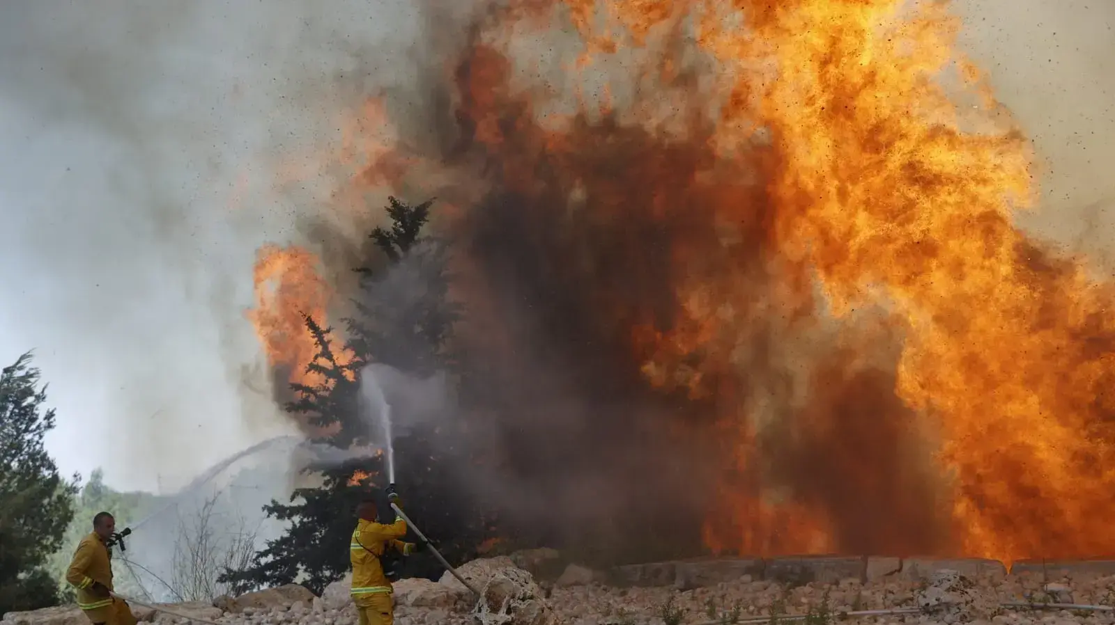 שריפה סמוך לשורש, 3 באוגוסט 2021