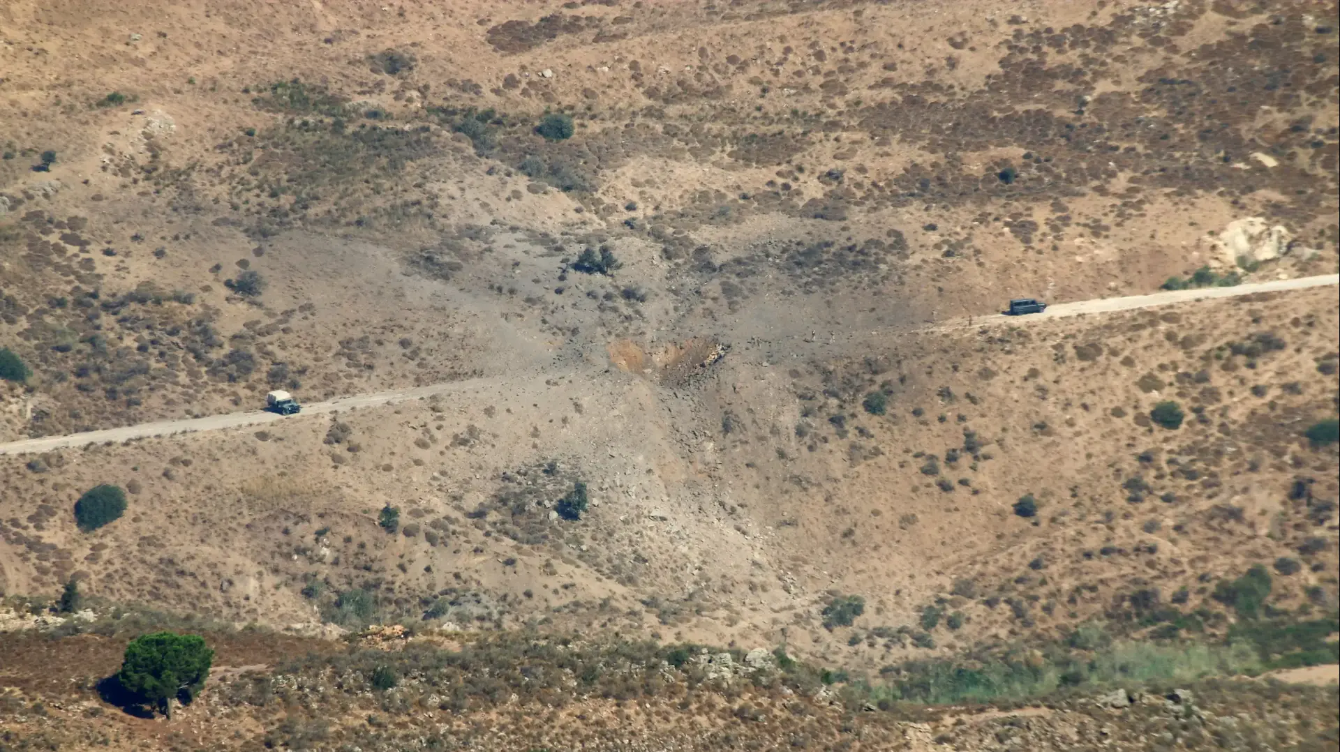 נפילת רקטה בסמוך לגבול ישראל לבנון, 4 באוגוסט, 2021 נפילת רקטה בסמוך לגבול ישראל לבנון, 4 באוגוסט, 2021