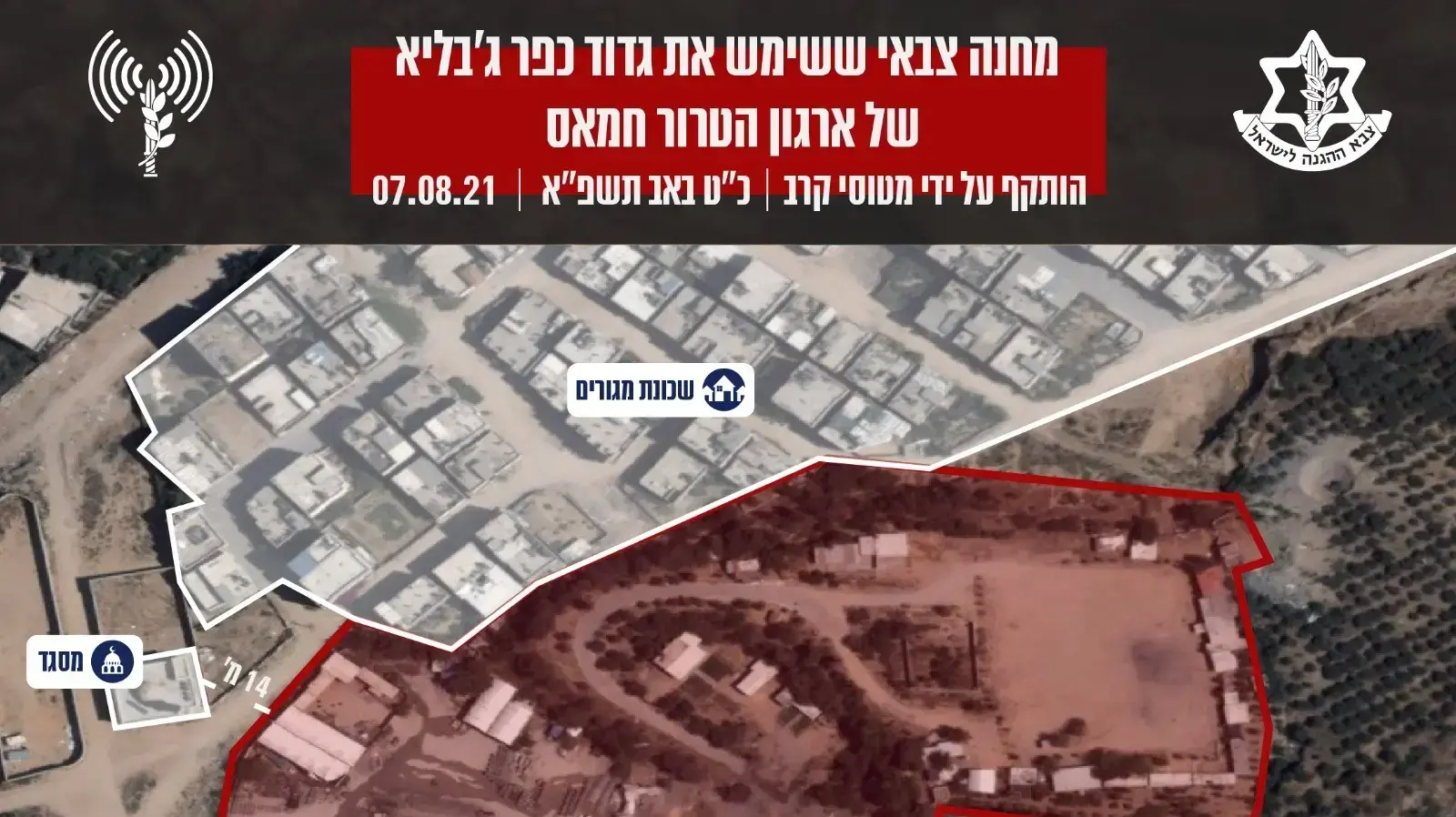תקיפת חיל האוויר ברצועת עזה, 7 באוגוסט 2021 תקיפת חיל האוויר ברצועת עזה, 7 באוגוסט 2021
