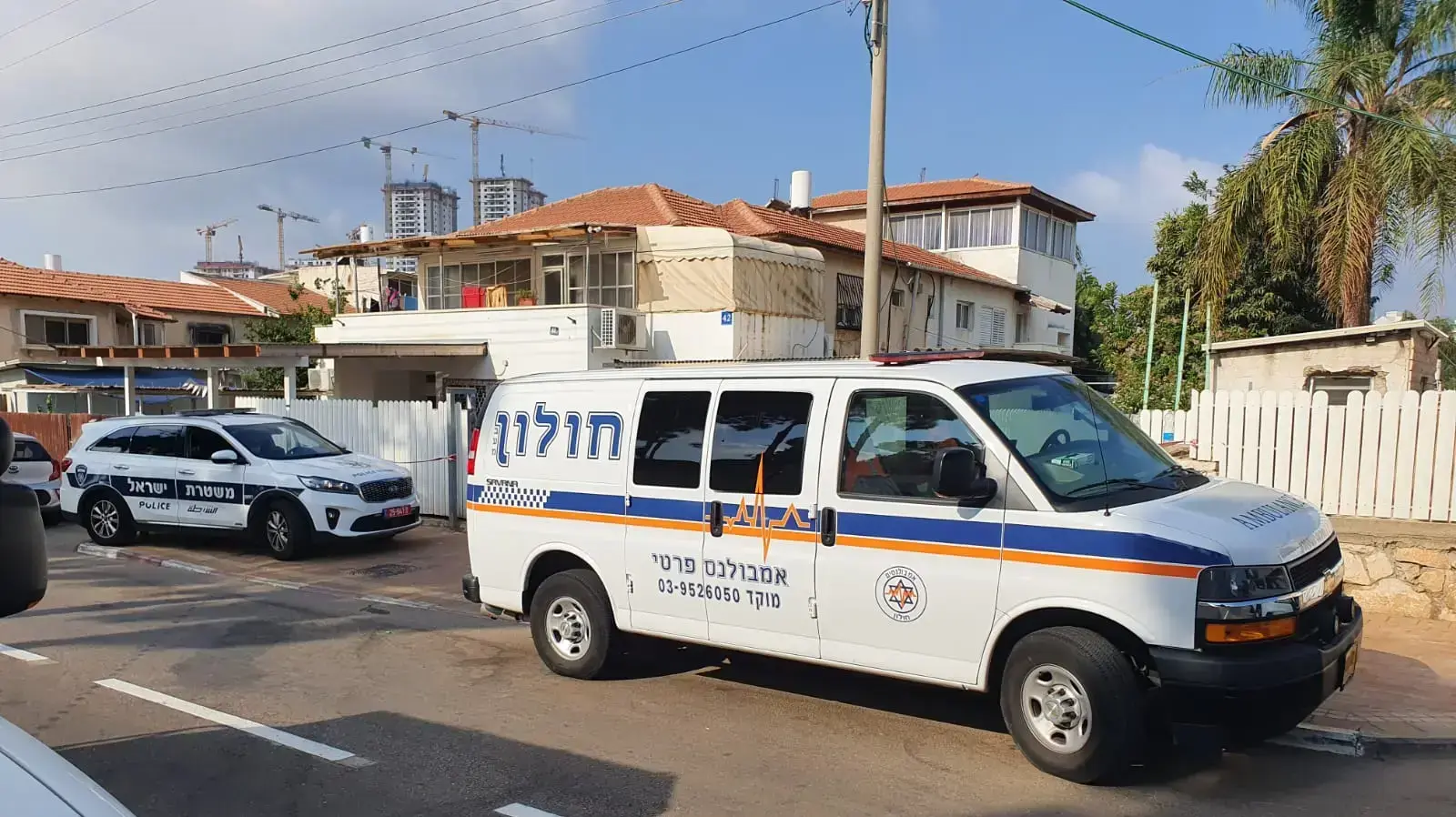 זירת הרצח בנתניה 9 באוגוסט 2021 זירת הרצח בנתניה 9 באוגוסט 2021