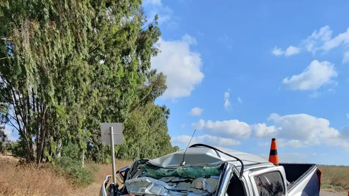 זירת התאונה הקטלנית בכביש 65 זירת התאונה הקטלנית בכביש 65