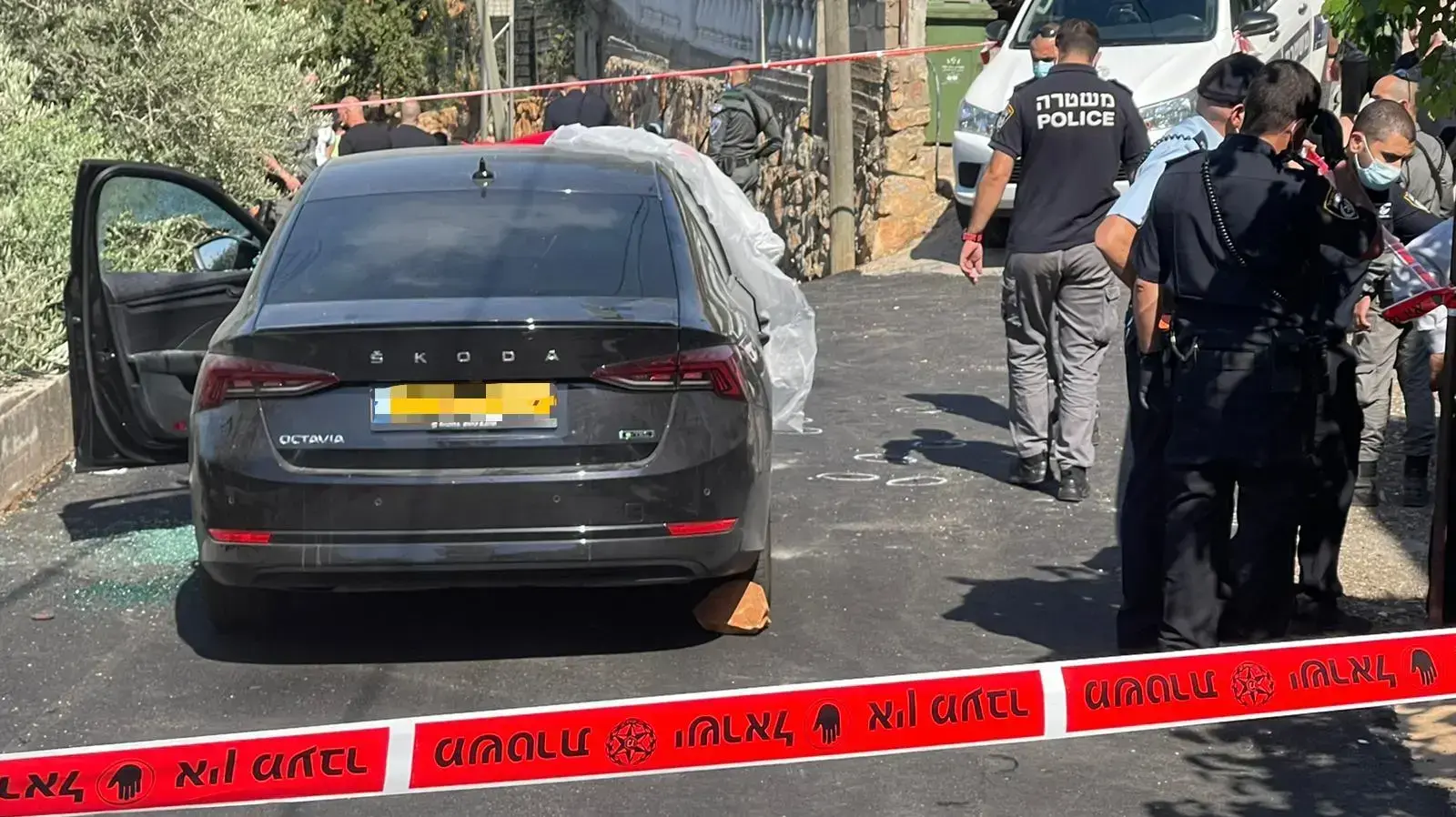זירת הרצח של סאהר אסמאעיל , יועץ החינוך בחברה הערבית של יפעת שאשא ביטון 15 באוגוסט 2021 זירת הרצח של סאהר אסמאעיל , יועץ החינוך בחברה הערבית של יפעת שאשא ביטון 15 באוגוסט 2021