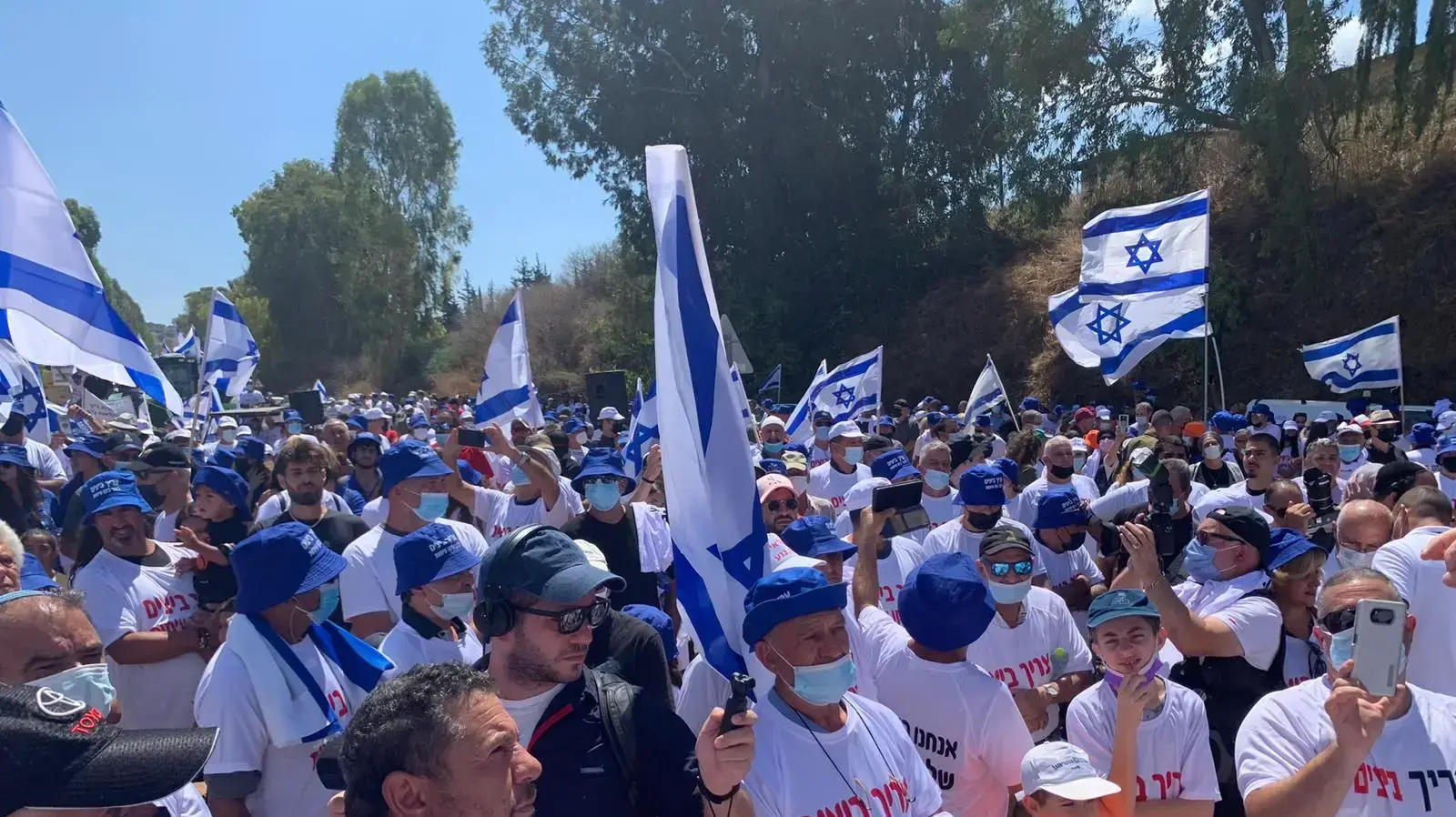 מחאת החקלאים בגבול לבנון17 באוגוסט 2021 מחאת החקלאים בגבול לבנון17 באוגוסט 2021
