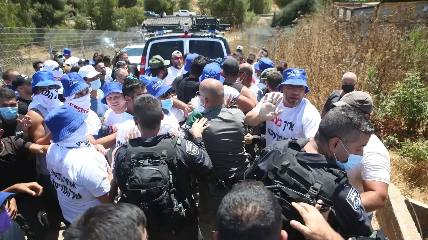 מחאת החקלאים בגבול לבנון17 באוגוסט 2021