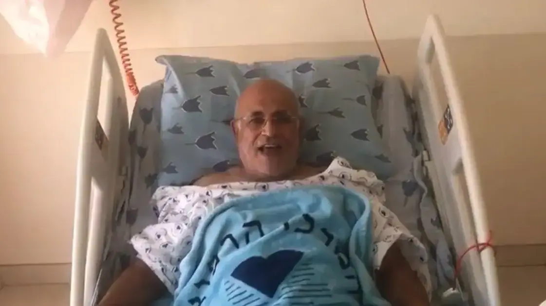 אביגדור קהלני מעדכן על מצבו מבית החולים 18 באוגוסט 2021