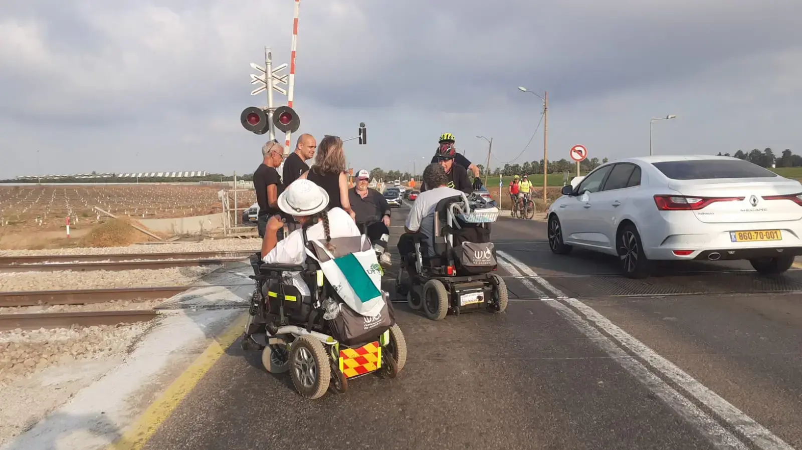 מחאת הנכים בין הרצליה לנתניה, 22 באוגוסט, 2021 מחאת הנכים בין הרצליה לנתניה, 22 באוגוסט, 2021