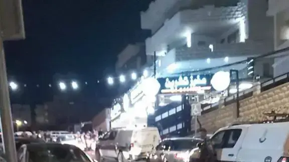 זירת הרצח בנצרת בו נהרג מחמוד סלאם בן ה-21, 23 באוגוסט 2021 זירת הרצח בנצרת בו נהרג מחמוד סלאם בן ה-21, 23 באוגוסט 2021