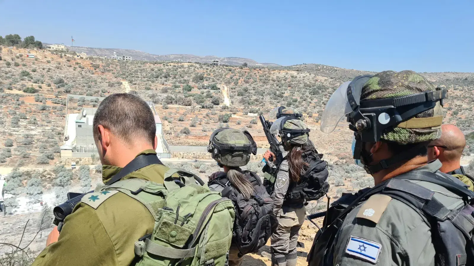 גדוד הסיור של חטיבת צנחנים בגבעת אביתר גדוד הסיור של חטיבת צנחנים בגבעת אביתר