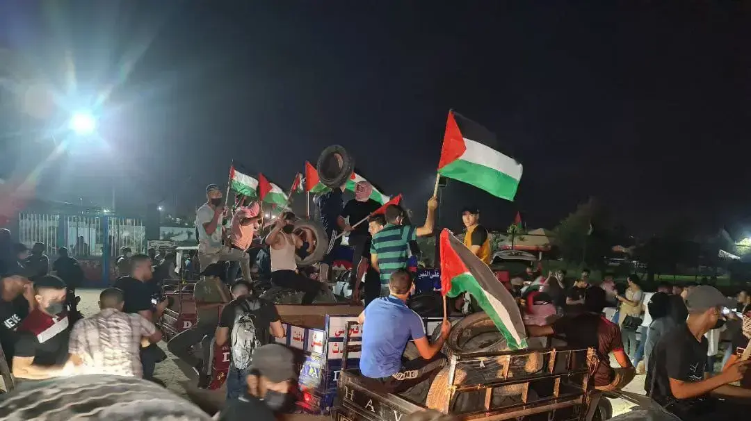הפגנות פלסטינים ברצועת עזה, 27 באוגוסט 2021 הפגנות פלסטינים ברצועת עזה, 27 באוגוסט 2021