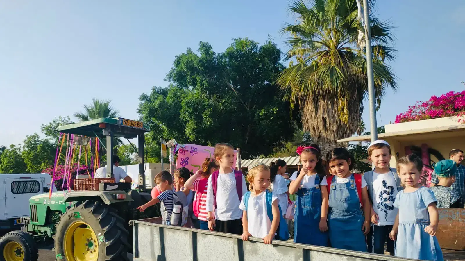 גן ילדים בכרם שלום עם פתיחת שנת הלימודים 1 בפסטמבר 2021 