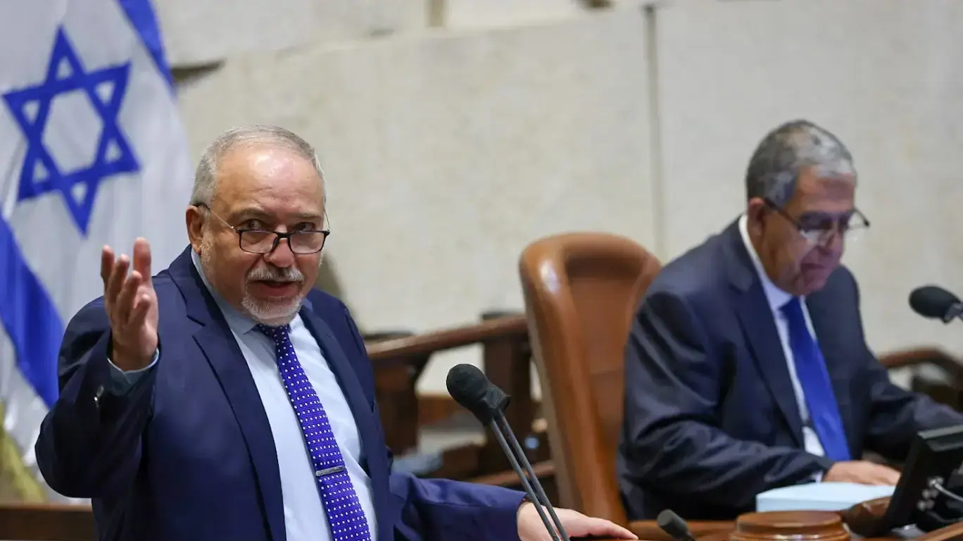 שר האוצר, אביגדור ליברמן במהלך כינוס מליאת הכנסת 2 בספטמבר 2021 שר האוצר, אביגדור ליברמן במהלך כינוס מליאת הכנסת 2 בספטמבר 2021
