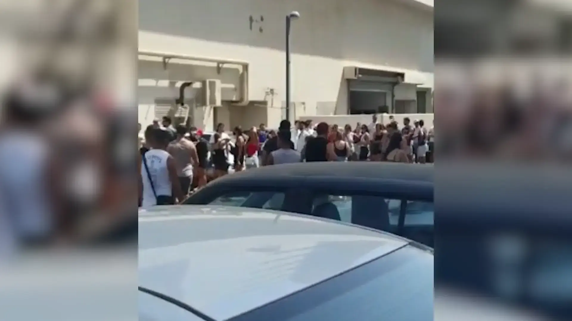 התגודדות של המוני צעירים לקראת פסטיבל הפאנג'ויה באילת 
2.9.21