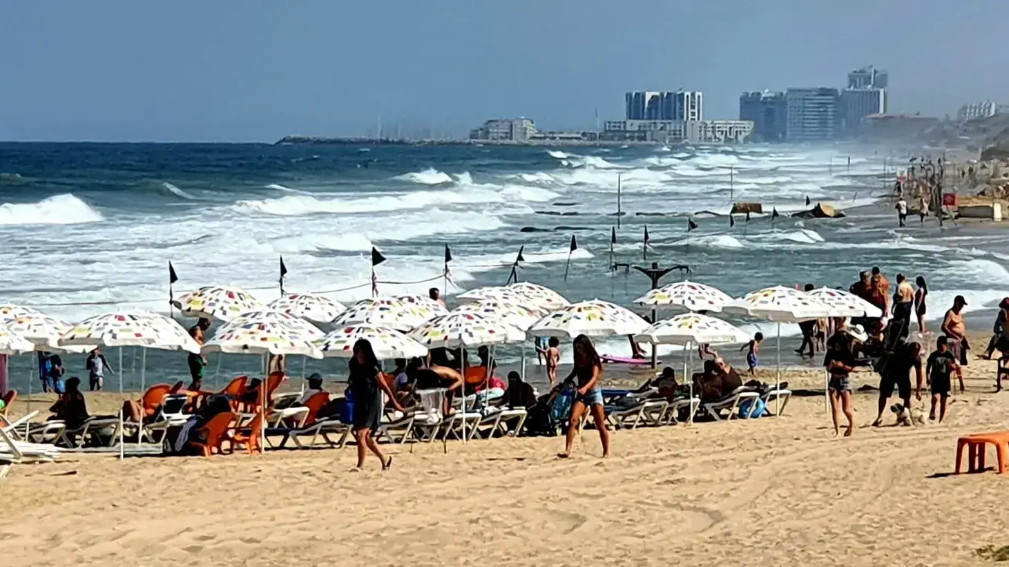 חוף ים דגלים שחורים 07 בספטמבר 2021 חוף ים דגלים שחורים 07 בספטמבר 2021