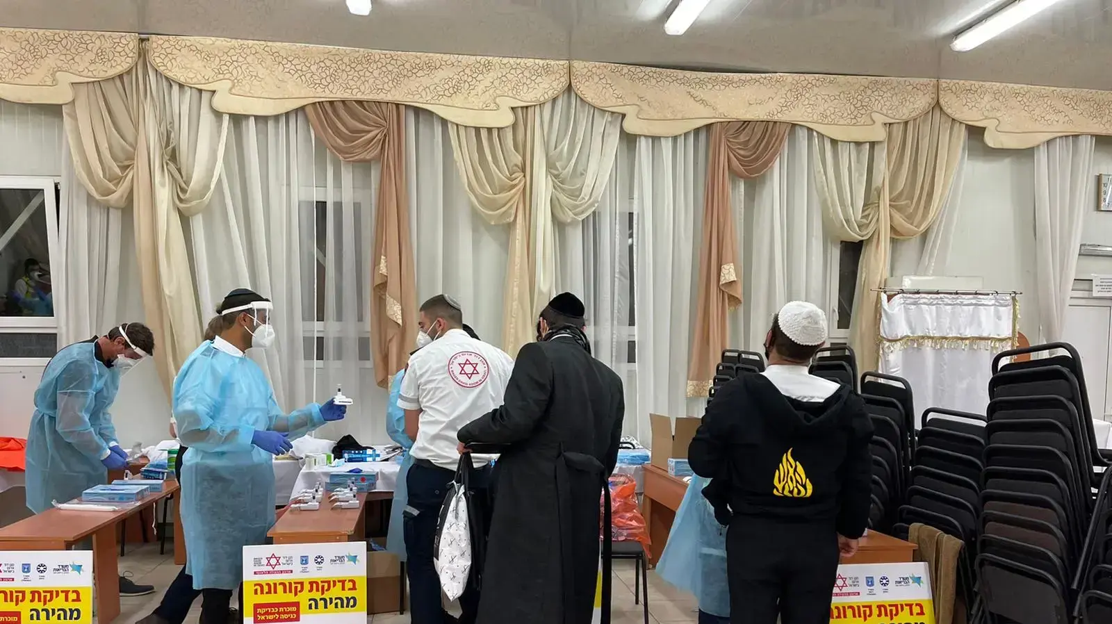 בדיקות קורונה בשדה התעופה בקייב, אוקריאנה 8 בספטמבר 2021 בדיקות קורונה בשדה התעופה בקייב, אוקריאנה 8 בספטמבר 2021