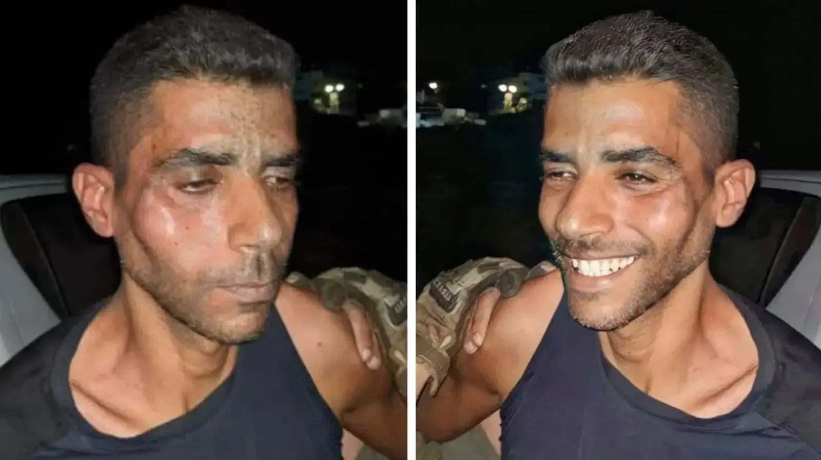 זכריא זביידי לפני ואחרי עריכת פוטושופ 