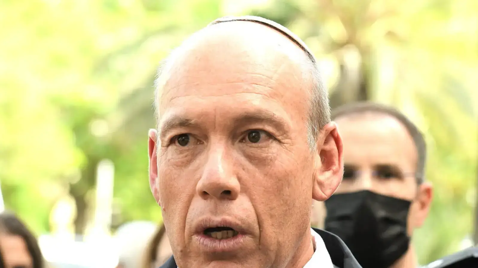 מבקר המדינה מתניהו אנגלמן בזירת קריסת בניין שפונה מדייריו, רחוב סרלין חולון, 13 בספטמבר 2021 מבקר המדינה מתניהו אנגלמן בזירת קריסת בניין שפונה מדייריו, רחוב סרלין חולון, 13 בספטמבר 2021