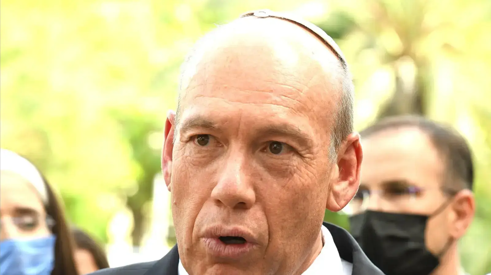 מבקר המדינה מתניהו אנגלמן בזירת קריסת בניין שפונה מדייריו, רחוב סרלין חולון, 13 בספטמבר 2021 מבקר המדינה מתניהו אנגלמן בזירת קריסת בניין שפונה מדייריו, רחוב סרלין חולון, 13 בספטמבר 2021