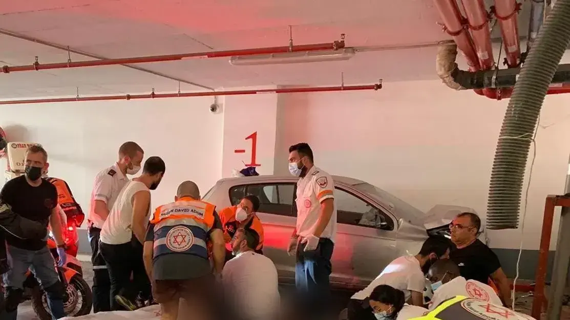 זירת תאונה חולון, 19 בספטמבר 2021