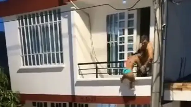 מבריח את המאהבת דרך המרפסת
מבריח את המאהבת דרך המרפסת