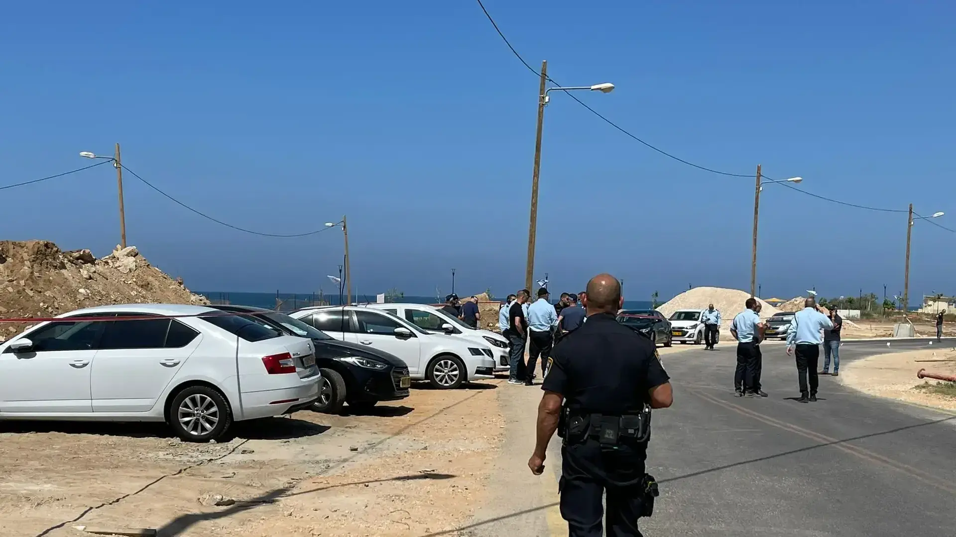 זירת אירוע הדריסה בנהריה 21 בספטמבר 2021
זירת אירוע הדריסה בנהריה 21 בספטמבר 2021