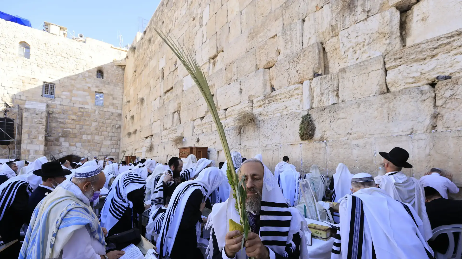ברכת הכוהנים חג סוכות בכותל 22 בספט 2021