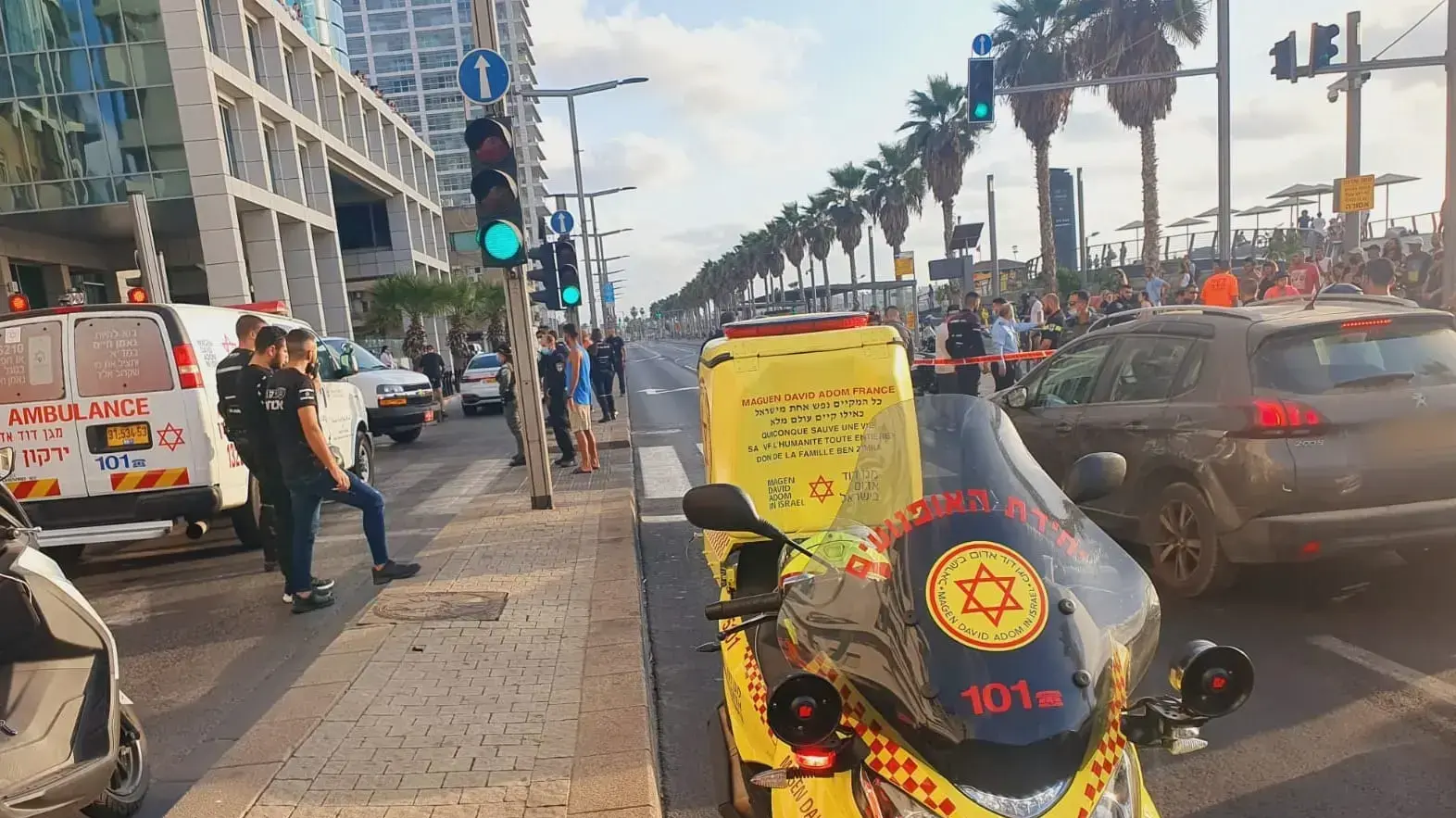 זירת האירוע בתל אביב 22 בספטמבר 2021 זירת האירוע בתל אביב 22 בספטמבר 2021