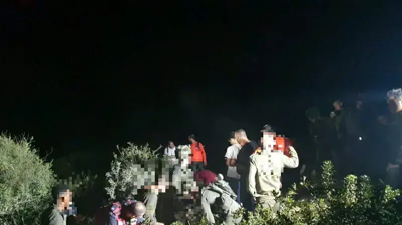 חילוץ אדם שנפל לבור עמוק באזור נחושה 22 בספטמבר 2021 חילוץ אדם שנפל לבור עמוק באזור נחושה 22 בספטמבר 2021