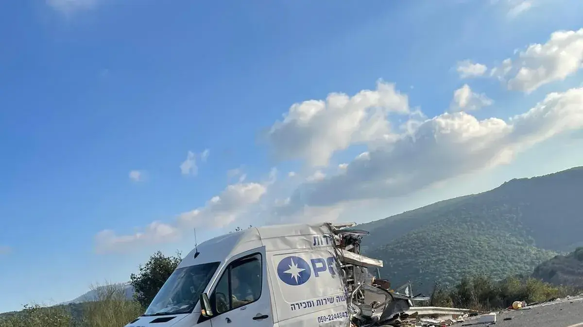 תאונת דרכים בין אוטובוס לרכב פרטי סמוך לחורפיש,כביש 89, 29 בספטמבר 2021 תאונת דרכים בין אוטובוס לרכב פרטי סמוך לחורפיש,כביש 89, 29 בספטמבר 2021