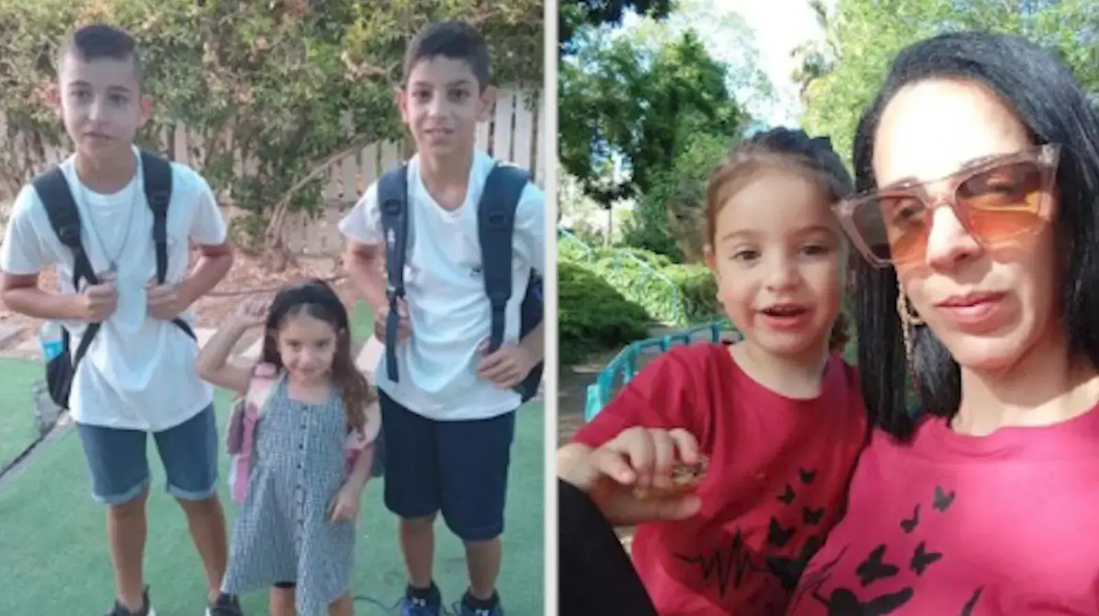 מורן בן אלי וילדיה דקל, ליאם ואנאל שנהרגו בתאונת הדרכים ליד חורפיש מורן בן אלי וילדיה דקל, ליאם ואנאל שנהרגו בתאונת הדרכים ליד חורפיש